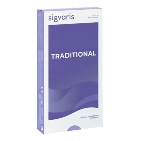 SIGVARIS Traditional (seria 500) Specialities TRADITIONAL Pończocha pojedyńcza z przypięciem do pasa CCL2